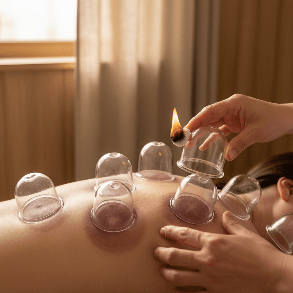 Cupping therapy treatment for pain management